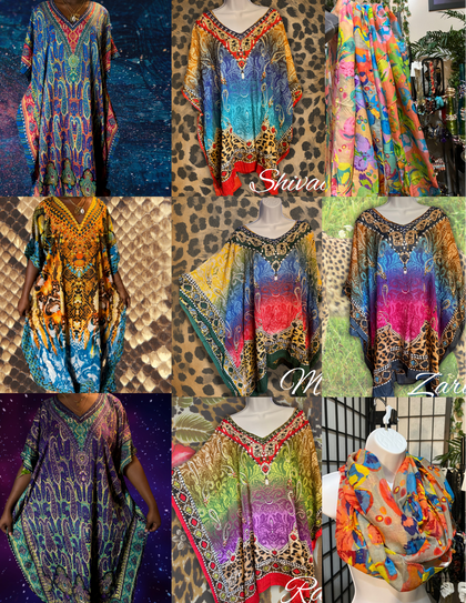Mumus and scarfs