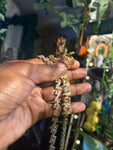 4 Gold anklets + 4 toe ring bundle