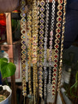 4 Gold anklets + 4 toe ring bundle