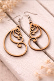 Fibonacci Spiral Dangle Earrings